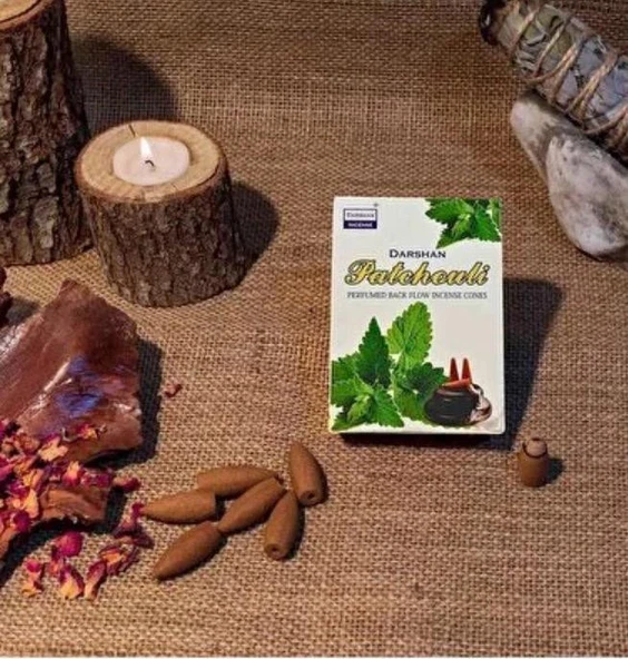 Darshan Geri Akış Tütsü Patchouli ürün görseli 1