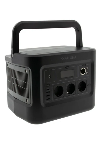 Patona 9989 Platinum Taşınabilir Güç İstasyonu 1000Wh 1000W/230V USB5V/2.4A DC12V/10A ürün görseli 1
