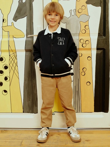 LCW Kids Bej Beli Lastikli Erkek Çocuk Jogger Pantolon ürün görseli 1
