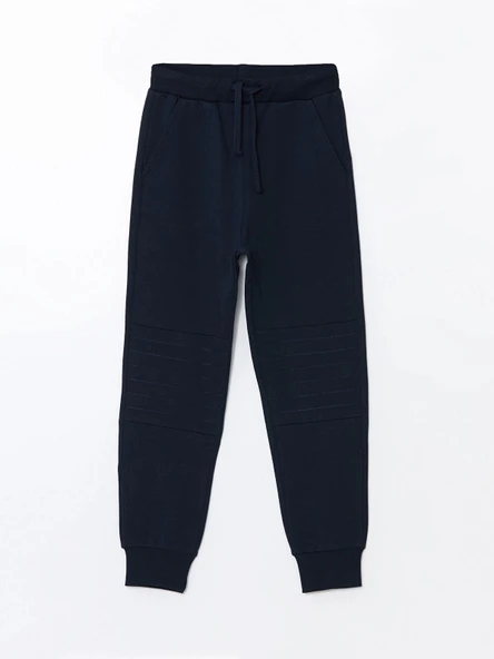 LCW Kids Lacivert Beli Lastikli Erkek Çocuk Jogger Eşofman Altı ürün görseli 1