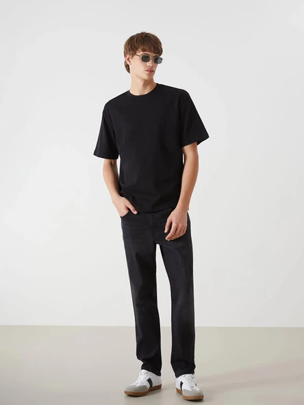 LCW Jeans Siyah 779 Regular Fit Erkek Jean Pantolon ürün görseli 1