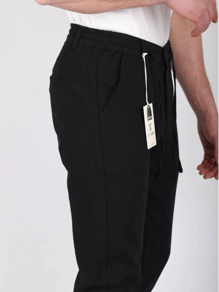 Erkek Keten Pantolon - Resim 3