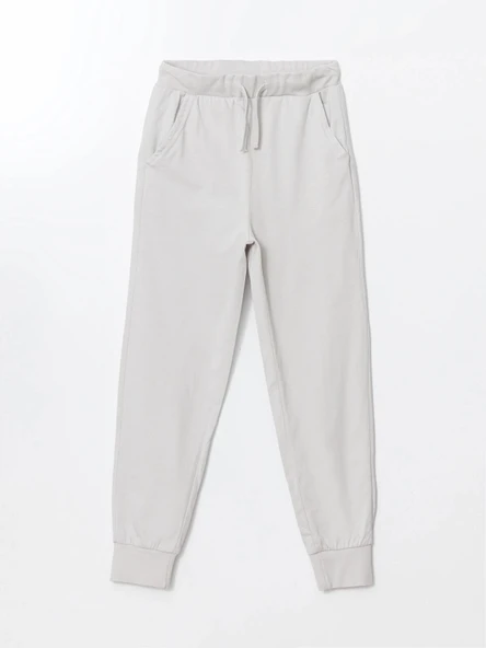 LCW Kids Gri Beli Lastikli Erkek Çocuk Jogger Eşofman Altı ürün görseli 1