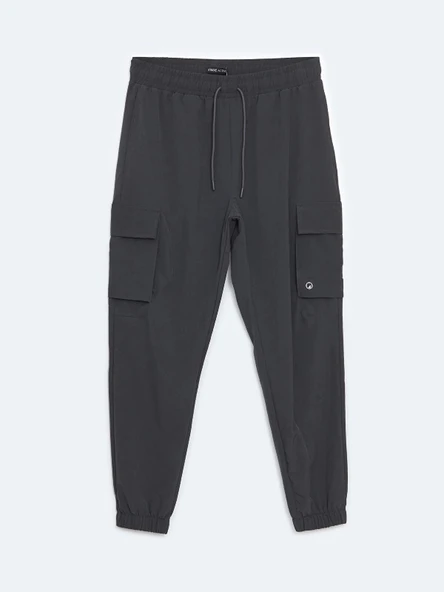 XSIDE ACTIVE Antrasit Slim Fit Erkek Eşofman Altı - Resim 5