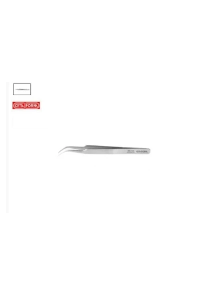 H40-7-Sa Iğne Uçlu Cımbız Eğri 120 Mm ürün görseli 1