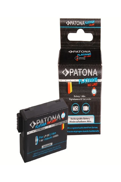 Patona 1310 Canon LP-E8+ Muadili Batarya ürün görseli 1