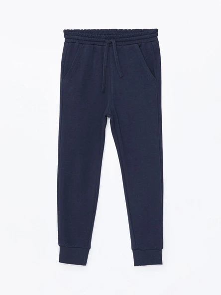LCW Kids Lacivert Beli Lastikli Erkek Çocuk Jogger Eşofman Altı ürün görseli 1