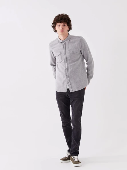 LCW Jeans Antrasit 750 Slim Fit Erkek Jean Pantolon ürün görseli 1