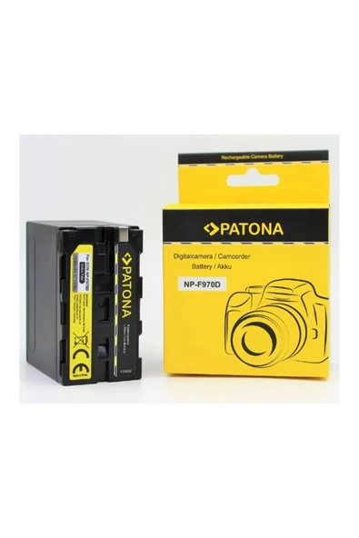 Patona NP-F970 D Batarya 7800mah ürün görseli 1