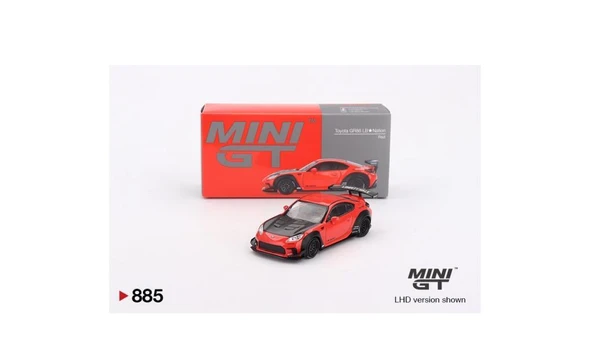 Mini GT Toyota GR86 LB Nation Kırmızı 1/64 Model Araba ürün görseli 1