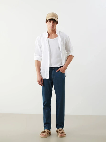 LCW Jeans Indigo 779 Regular Fit Erkek Jean Pantolon ürün görseli 1