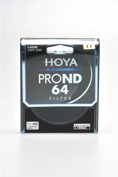 Hoya 67mm Pro Nd 64 Filter 6 Stop ürün görseli 1