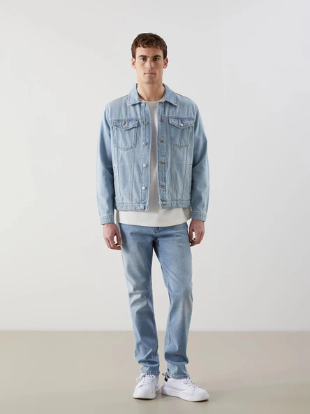 LCW Jeans Indigo 750 Slim Fit Erkek Jean Pantolon ürün görseli 1