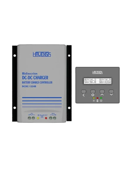 Havensis ÇİFT YÖNLÜ DCDC-1224B 12/24V – 30A Akü Şarj Cihazı ürün görseli 1