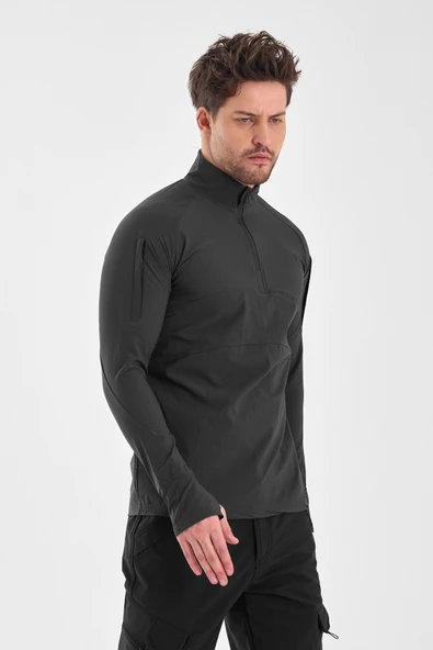 Erkek Outdoor Taktik Sweatshirt - Resim 12