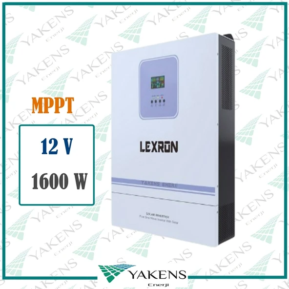 1600W 1.6KW 12V 80A MPPT Şarjlı Tam Sinüs Akıllı İnverter 30-400V PV Yüksek Voltajlı ürün görseli 1