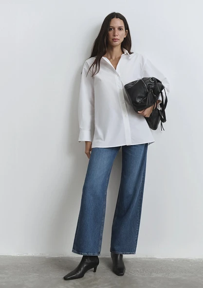 Mavi 1010840-89582 Taylor Iconic Koyu Mavi Jean Pantolon ürün görseli 1