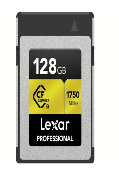 Lexar Professional GOLD Serisi 128GB CFexpress Kart, B ürün görseli 1