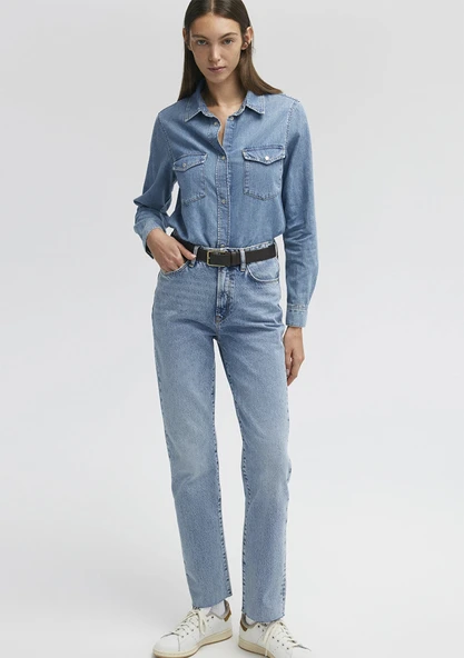 Mavi 101441-86468 New York Classic Denim Vintage İndigo Mavisi Jean Pantolon ürün görseli 1