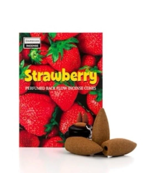 Darshan Geri Akış Tütsü Strawberry ürün görseli 1