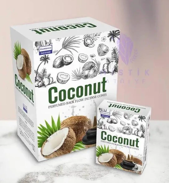 Darshan Geri Akış Tütsü Coconut ürün görseli 1