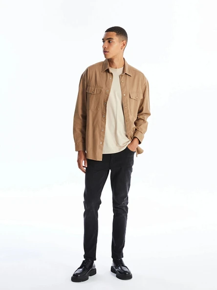 LCW Jeans Siyah 760 Skinny Fit Erkek Jean Pantolon ürün görseli 1
