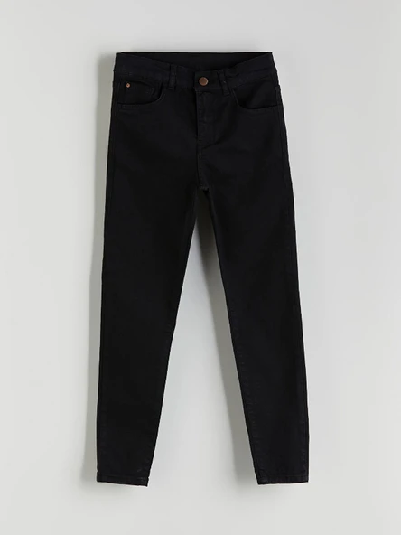 LCW Kids Siyah Super Skinny Fit Erkek Çocuk Jean Pantolon ürün görseli 1