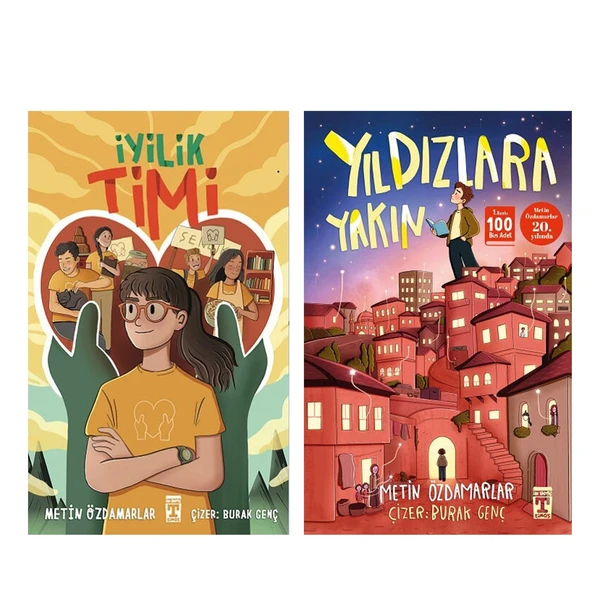 Genç Timaş İyilik Timi ve Yıldızlara Yakın Seti 2 Kitap ürün görseli 1