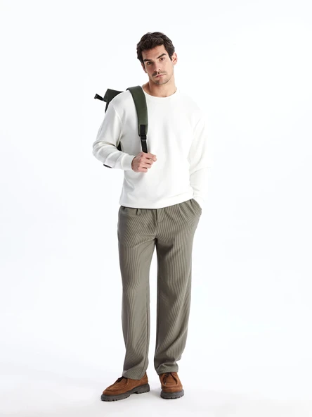 LCW Vision Bej Slim Fit Erkek Pantolon ürün görseli 1