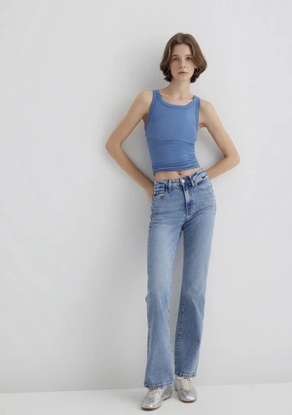 Mavi 1010299-83039 Miav 90lar İndigo Mavisi Jean Pantolon ürün görseli 1