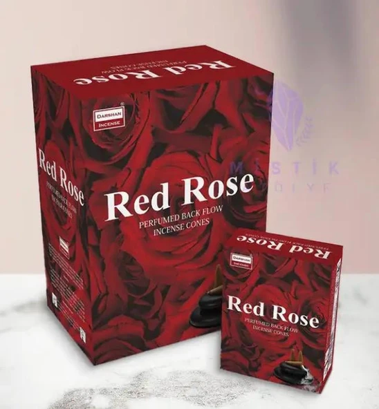 Darshan Geri Akış Tütsü Red Rose ürün görseli 1