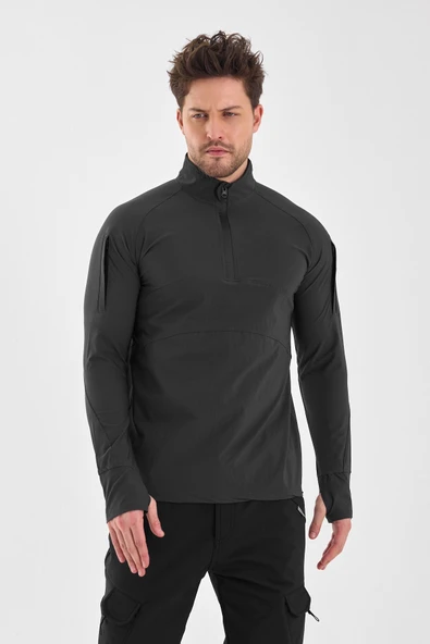 Erkek Outdoor Taktik Sweatshirt ürün görseli 1