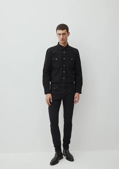 Mavi 0042487866 James Lux Black Antrasit Smoke Jean Pantolon ürün görseli 1