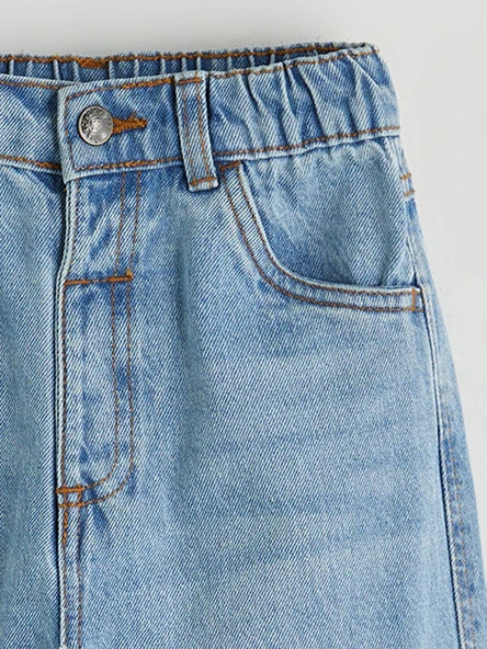 LCW Kids Indigo Basic Erkek Çocuk Jean Pantolon - Resim 6