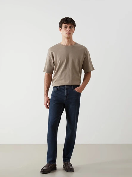 LCW Jeans Indigo 779 Regular Fit Erkek Jean Pantolon ürün görseli 1