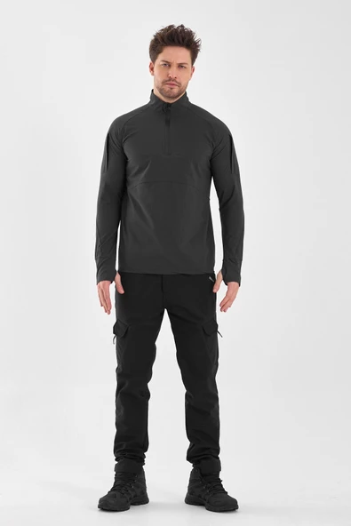 Erkek Outdoor Taktik Sweatshirt - Resim 2