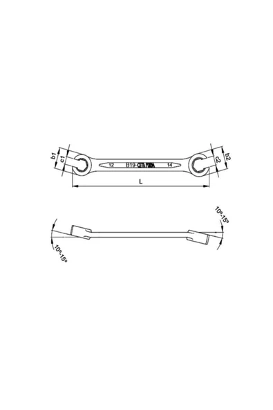 Yedek Esnek Hortum Uç-330mm (r08-500 Için) ürün görseli 1