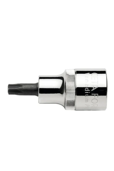 C28S-T45 1/2'' Torx Uçlu Lokma (Kısa Tip) - T45 X 55 Mm ürün görseli 1