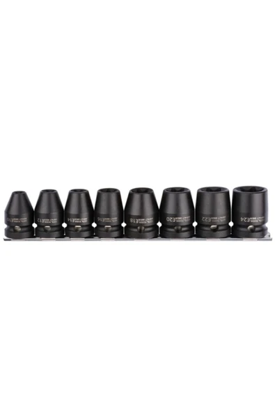 8 Parça 1/2" Dış Torx Havalı Lokma Anahtar Takımı ürün görseli 1
