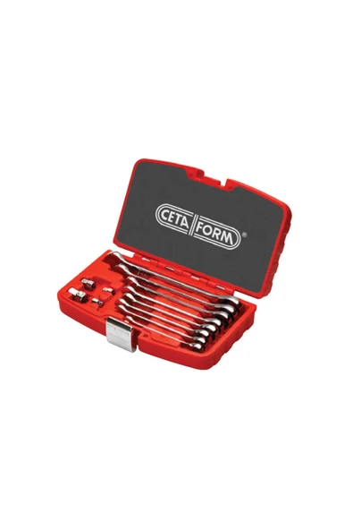 12 Parça C-Gear Cırcırlı Kombine Anahtar Takımı - B05-P12 ürün görseli 1