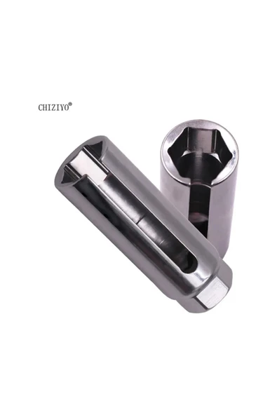 Oksijen Sensör Lokması Lambda 1/2 22MM Yarıklı Uzunluk 91MM - Resim 3