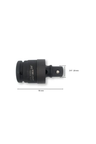 C71-80 3/4’’ Havalı Üniversal Mafsal - Resim 2