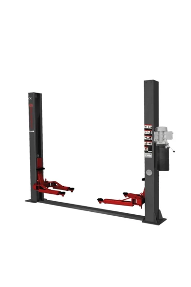 Worldforce 4 Ton Yarım Otomatik Sütunlu Lift Ithal Ürün Profesyonel Servis Ekipmanı ürün görseli 1
