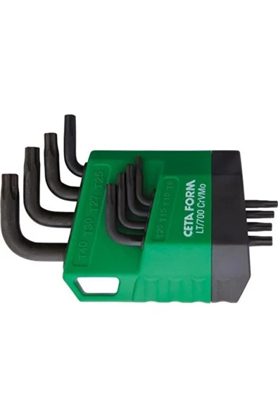 Torx L Allen Anahtar Takımı Kısa Tip 8 Parça Lt/700 ürün görseli 1