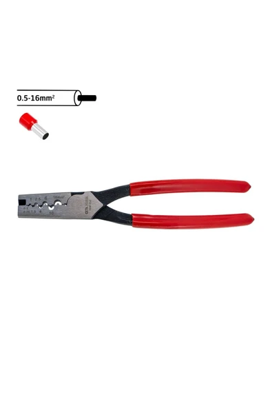 E69f-es2 Kablo Yüksüğü Sıkma Pensesi 190 Mm ürün görseli 1