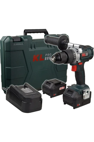 Kl Klnm1840b Şarjlı Darbesiz Vidalama Matkap Kömürsüz 18v 4.0ah 50 Nm 1.55kg ürün görseli 1