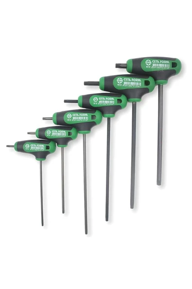 T Saplı Torx Allen Anahtar Takımı 6 Parça ürün görseli 1