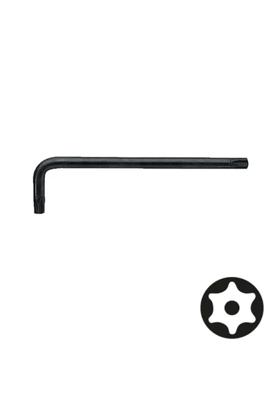 Delikli Torx L Anahtar Uzun Tip T40 Model 740tl Serisi ürün görseli 1