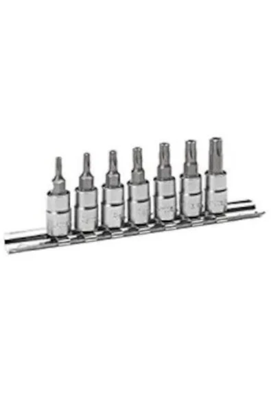 1/4 Lokmalı Delikli Torx Set 5 Köşe 7 Parça - Rtl0704 ürün görseli 1
