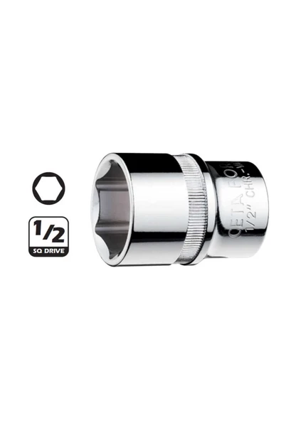 Form 1/2” 6 Köşe Lokma Anahtar 18 mm - C22-H18 ürün görseli 1